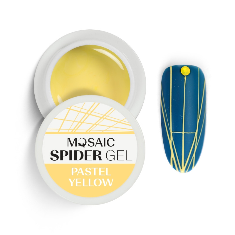 Spider geel Pastell kollane