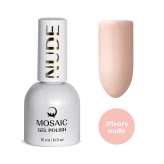 Mosaic Gel Polish Nude geellakk (Ivory Nude) 15 ml