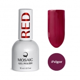Mosaic Gel Polish Red (Vigor) 15 ml