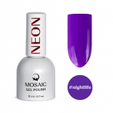 Mosaic Gel Polish Neon гель-лак (Nightlife) 15 мл