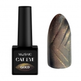 Mosaic Cat Eye Gel Polish (Gold) 10 ml