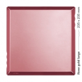 Rose gold tray Large