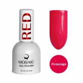 Mosaic Gel Polish Red гель-лак (Courage) 15 мл