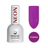 Mosaic Gel Polish Neon geellakk (Vision) 15 ml