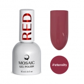 Mosaic Gel Polish Red (Eternity) 15 ml