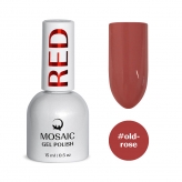 Mosaic Gel Polish Red geellakk (Old Rose) 15 ml