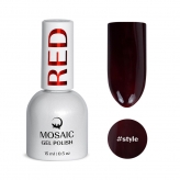 Mosaic Gel Polish Red (Style) 15 ml