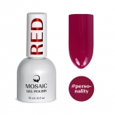 Mosaic Gel Polish Red гель-лак (Personality) 15 мл