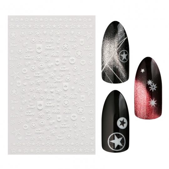 Sticker F338 Белый