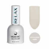 Mosaic Gel Polish Relax гель-лак (Coconut Milk) 15 мл