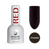 Mosaic Gel Polish Red geellakk (Mania) 15 ml