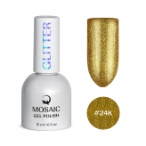 Mosaic Gel Polish Glitter гель-лак (24K) 15 мл