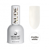 Mosaic Gel Polish Nude geellakk (Milky White) 15 ml