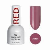 Mosaic Gel Polish Red geellakk (Stay) 15 ml