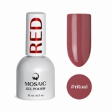 Mosaic Gel Polish Red (Ritual) 15 ml