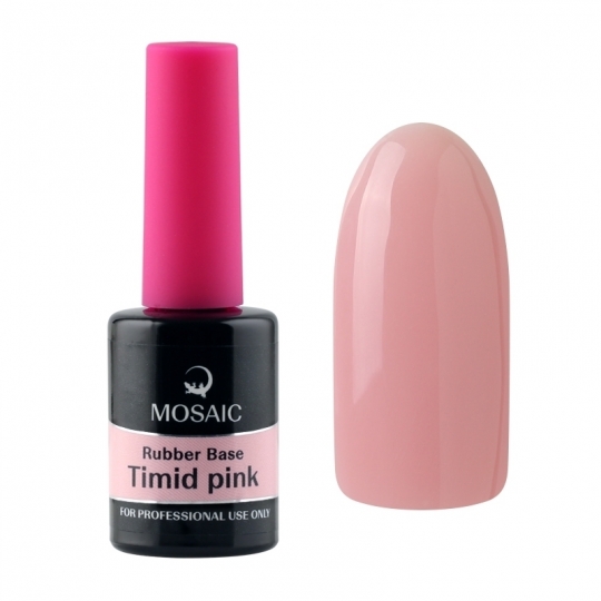 Timid pink Rubber geel 14 ml