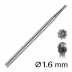 Round milling bit 16