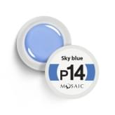 Mosaic Color Gel пигментированный гель (P14. Sky Blue)