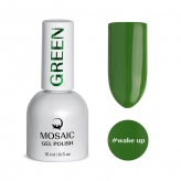 Mosaic Gel Polish Green (Wake Up) 15 ml