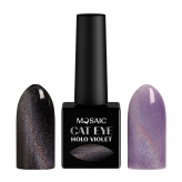 Mosaic Cat Eye Gel Polish (Holo violet) 10 ml