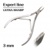 Küünenaha tangid Expert 3 mm