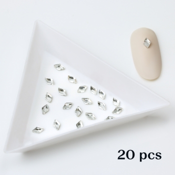 Kristallid 3x5 läbipaistev-20 tk