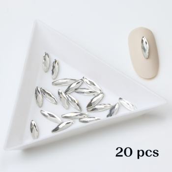 Kristallid 11x3 läbipaistev-20 tk