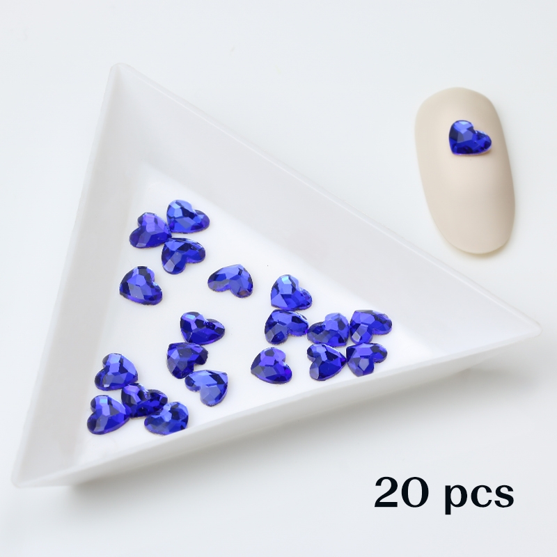 Kristallsüda 6x5 sinine-20 tk