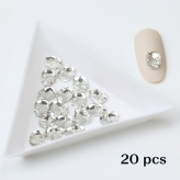 Kristallpealuu 8x6 läbipaistev-20 tk