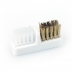 Nylon/metal bit cleaning brush