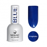 Mosaic Gel Polish Blue (Nightsky) 15 ml