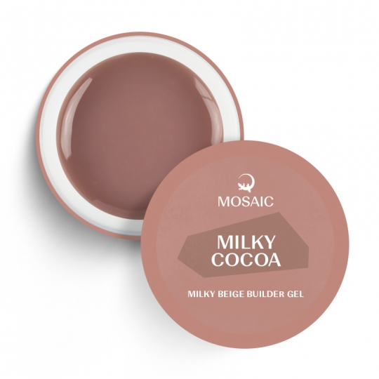 Milky cocoa builder gel