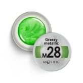 Mosaic Color Gel värvline geel (M28. Grassy Metallic)