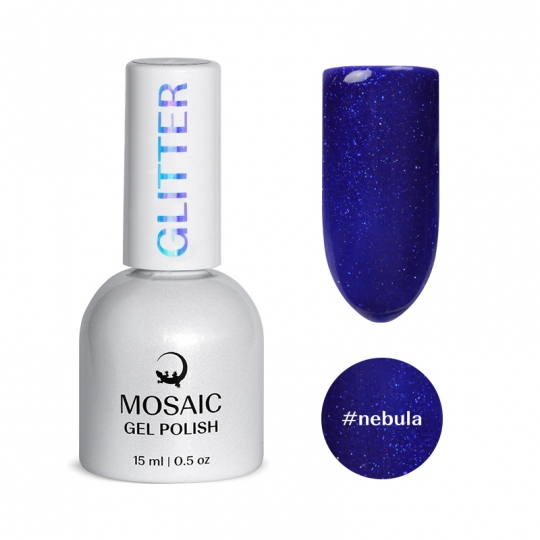 Mosaic Gel Polish Glitter (Nebula) 15 ml