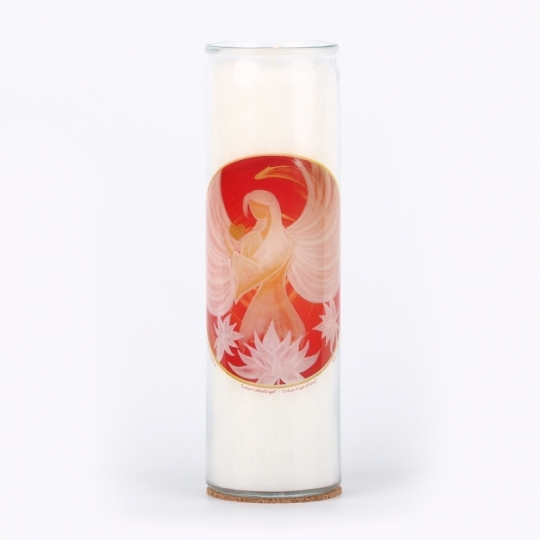 Lotus angel of love candle