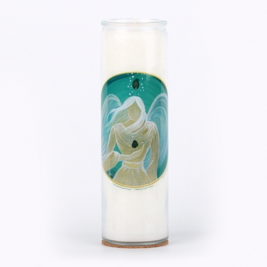 Healing angel energy candle
