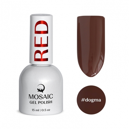 Mosaic Gel Polish Red гель-лак (Dogma) 15 мл