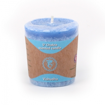 Scented votive candle 5th chakra