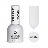 Mosaic Milky Top Gel pealisgeel (White)