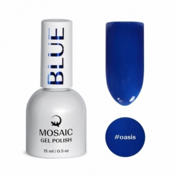 Mosaic Gel Polish Blue (Oasis) 15 ml