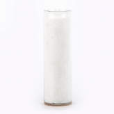 Свеча стеариновая античная белая без запаха