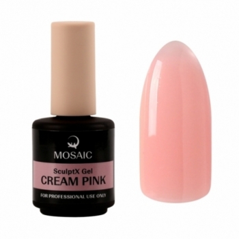 Mosaic SculptX Gel строительный гель (Cream Pink) 15 мл