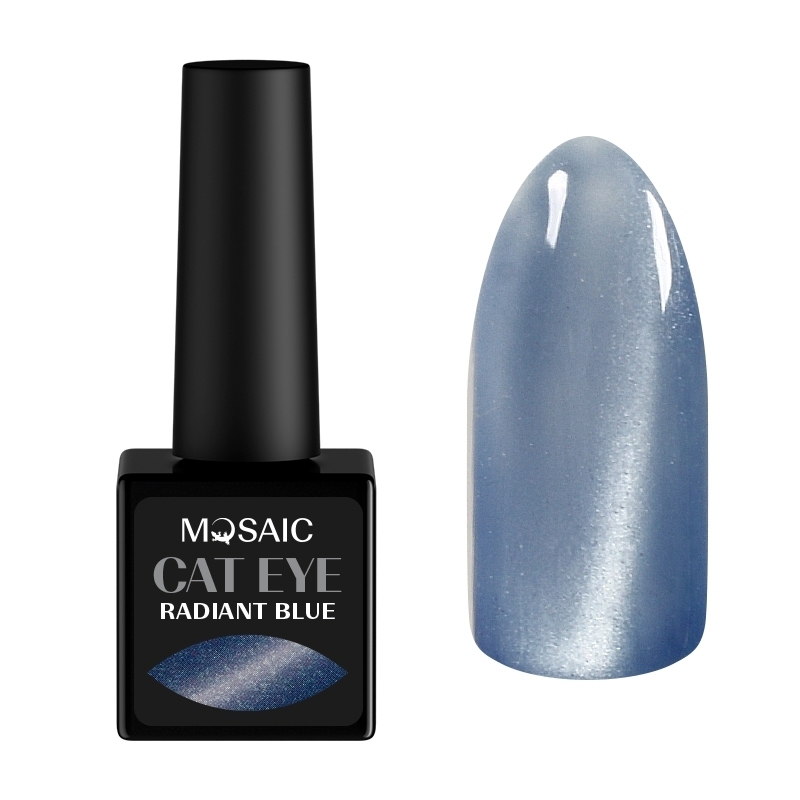 Mosaic Cat Eye Gel Polish (Radiant Blue) 10 ml