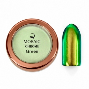 Mosaic Chrome прессованный пигмент (Green) 0,4 г