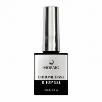 Mosaic Chrome Base &amp; Top Gel 12 ml