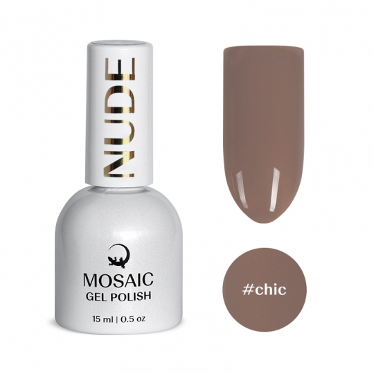 Mosaic Gel Polish Nude geellakk (Chic) 15 ml
