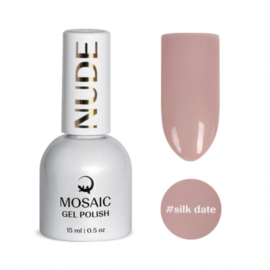 Mosaic Gel Polish Nude geellakk (Silk Date) 15 ml