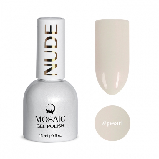 Mosaic Gel Polish Nude (Pearl) 15 ml
