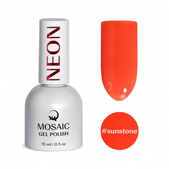 Mosaic Gel Polish Neon гель-лак (Sunstone) 15 мл