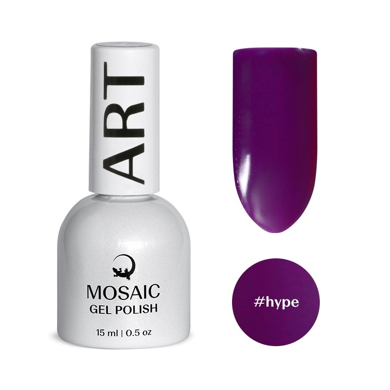 Mosaic Gel Polish ART geellakk (Hype) 15 ml